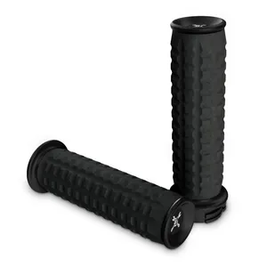 Burly, juego de empuñaduras Reaper Billet. Negro CC