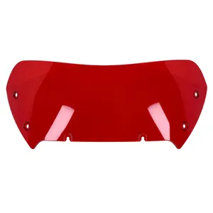 MCS, parabrisas Road Glide. Rojo