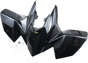 Replacement mudguard plastic - front LTR450 black