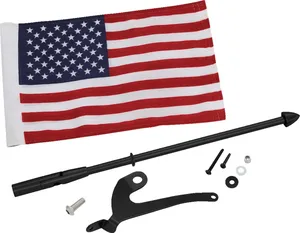 Mástil de bandera para Can-Am RT con bandera de Estados Unidos