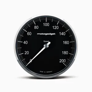 Motogadget, Chronoclassic 2 'Cara del velocímetro'. Bisel pulido