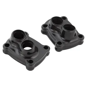 Arlen Ness, kit de tapa de bloque de taqués de calibre 10. Negro total