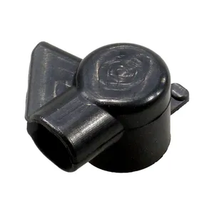 Funda para cable de batería. Goma negra