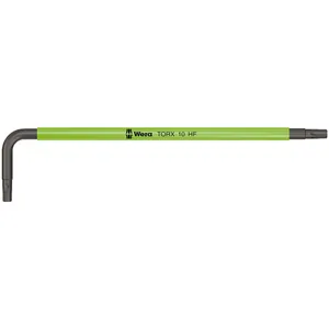 Llave Torx® Wera multicolor verde brillante - TX10