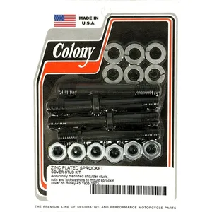 Colony, kit de montaje de tapa de piñón. Zinc