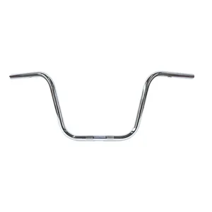 Fehling, Apehanger 1". 31cm de altura. Cromado