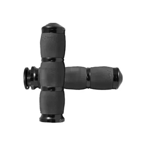 Empuñaduras Avon con amortiguación de aire, anodizadas en negro <span style="color: red;font-size: 0,5em">- PEDIDO ESPECIAL -</span>