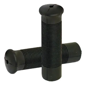Juego de empuñaduras de repuesto estilo Anderson para manillares de 1". Negro