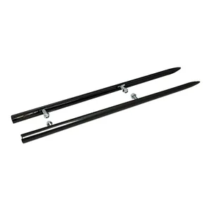 Aros de la punta del guardabarros delantero, negro