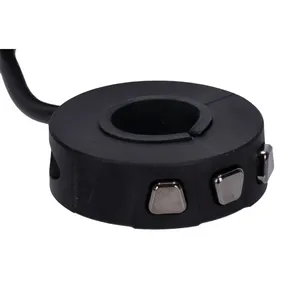 Daytona, interruptor de 3 botones para manillar. Negro