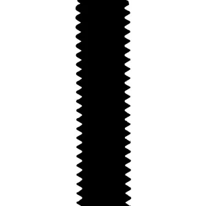 3/8-16 x 1/2 pulga tornillo allen cromado