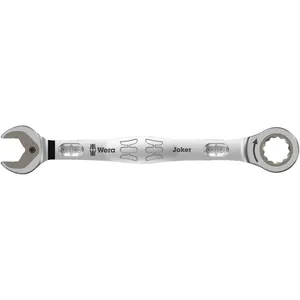 Llave de carraca Wera de boca abierta/cerrada 5/8" Joker - medidas US