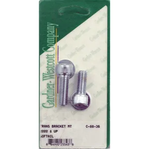 GW, kit de tornillos de soporte a cárter de transmisión. Cromado