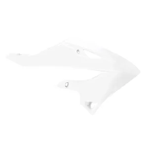 Coberturas de radiador em plástico de substituição para Yamaha - Cobre YZ125/250 22- branco