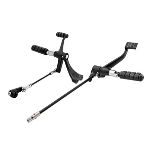 Kit de controles delanteros Evo XL. Pernos ISO. Negro