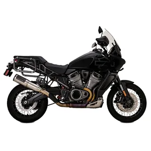 Vance & Hines, silenciador slip-on Adventure Hi-Output 450. Acero inoxidable