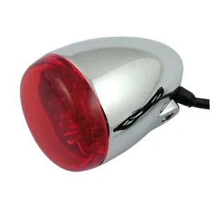 Chris Products, intermitentes LED Bullet. Rojo. Lente roja