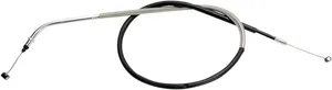 Cable de embrague negro con funda de vinilo para motocicleta