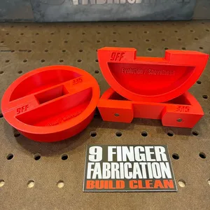 9Finger Fabrication, juego de tapones de agujero para cárter Evo/Shovel/XL