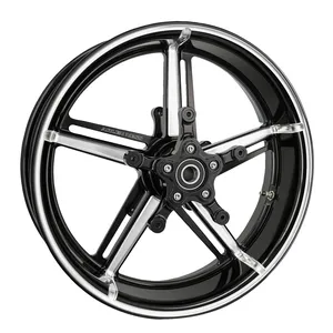 Arlen Ness, rueda Factory 24 de 19 x 3.25. Delantera. Negro CC