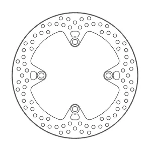 Rotor de freno serie Halo de Moto-Master