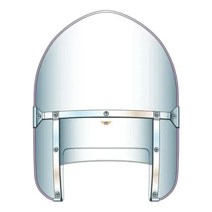Parabrisas NC 'Peaked' Beaded Heavy Duty™ - Transparente