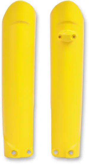 Capas de forquilha - Guarda-lamas amarelo