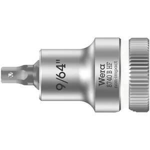 Wera Zyklop 3/8" Bit hexagonal con función de sujeción Tallas US