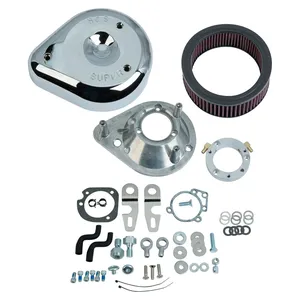 S&S, conjunto de filtro de aire en forma de lágrima