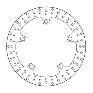 Rotor de freno fijo serie Halo de Moto-Master