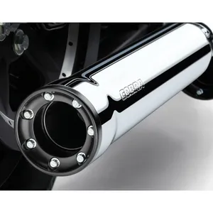 Cobra, silenciadores slip-on 3" RPT Race Pro. Cromo