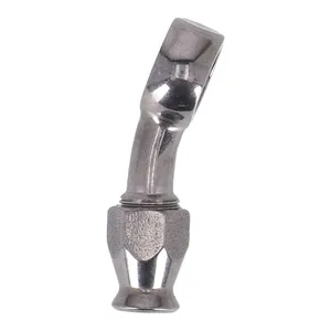 Goodridge, racor 3/8" (10mm) 20 grados. Acero inoxidable