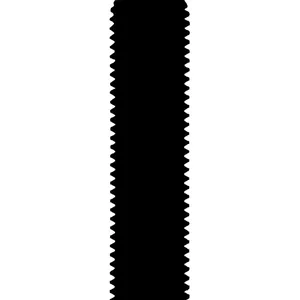 Perno allen 3/8-24 x 1/2 pulg. cromado