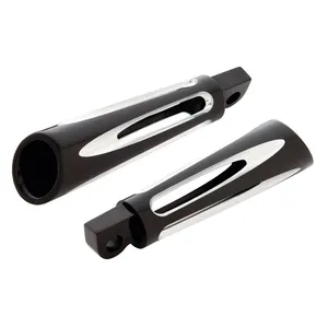 Arlen Ness, estriberas Deep Cut. Negro