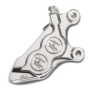 Pinza PM, 4-p 08-up 125x4b. Montaje directo, derecha delantera. Cromado