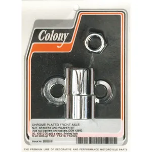 Kit de separadores de eje Colony delantero, liso
