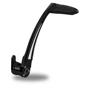 PM, Palanca de freno Touring 14-up. Contorno. Negro CC