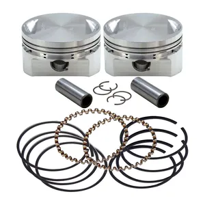 S&S, juego de pistones stroker Evo (cabezas OEM). +.020"
