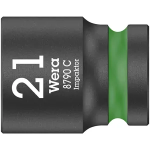 Wera, dado Impaktor 1/2" tamaño 21