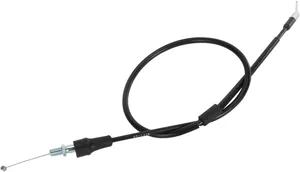 Cable de acelerador con funda de vinilo negro para motocicleta