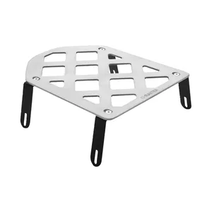 C-Racer, portaequipajes para serie K. Plateado/Negro