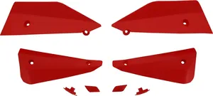 Set de deflectores y tapones MTB - recambio sabre rojo