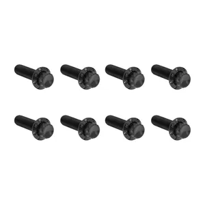 Arlen Ness, Kit de Hardware de 12 Puntos de Titanio, Puerta de Trampa, Black