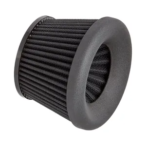 Arlen Ness, elemento filtrante repuesto Velocity 65°/90°. Negro