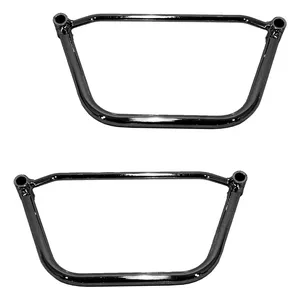 Soporte de alforjas Longride, cromado <span style="color: red;font-size: 0,5em">- PEDIDO ESPECIAL -</span>
