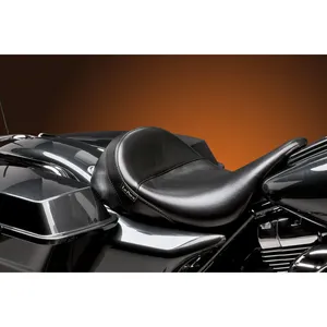 LePera, asiento solo Aviator. Negro, liso