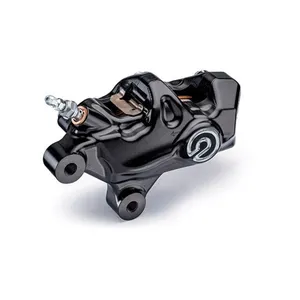 Brembo, Pinza de freno personalizada de montaje directo 484. Delantera derecha. Negro