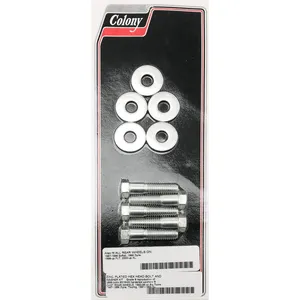 Colony, kit de pernos y arandelas para piñón de rueda. Galvanizado en zinc
