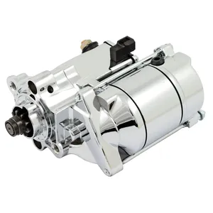 Motor de arranque de alto par de All Balls 1.4KW. Cromado