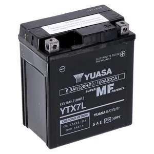 Yuasa, batería AGM, YTX7L-WC